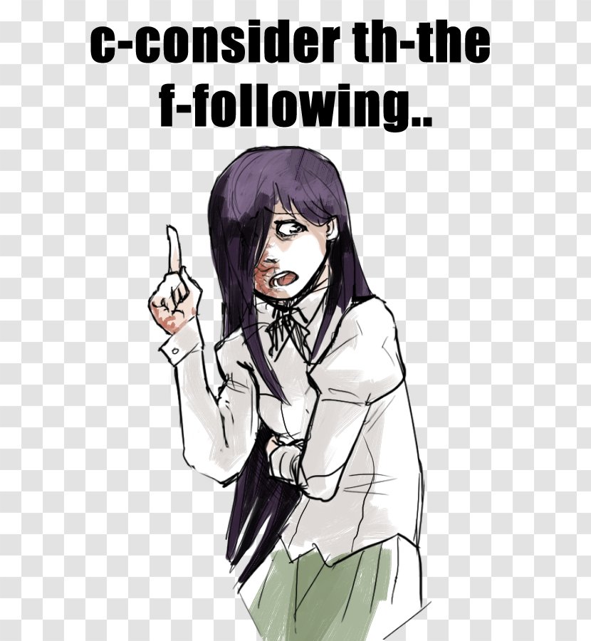 Katawa Shoujo Cartoon Human Behavior - Silhouette Transparent PNG