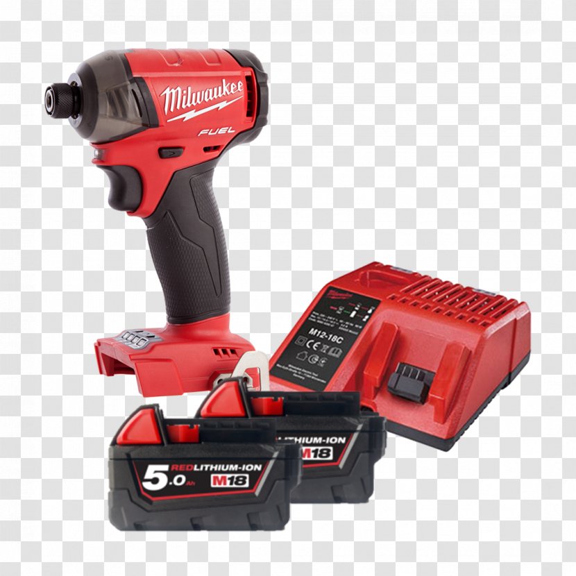 Milwaukee Electric Tool Corporation Power Lithium-ion Battery - Fuel M18 Angle Grinder - Impact Driver Transparent PNG