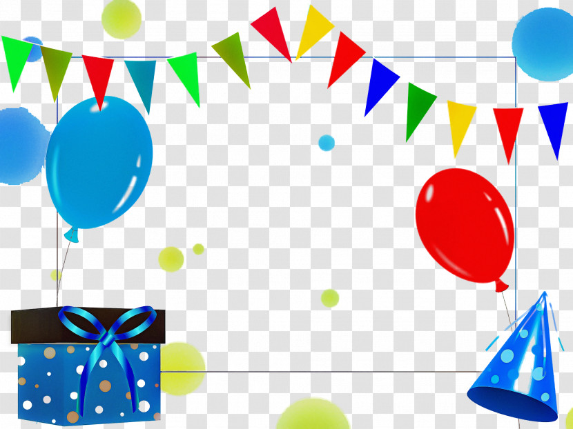 Balloon Meter Line Pattern Party Transparent PNG