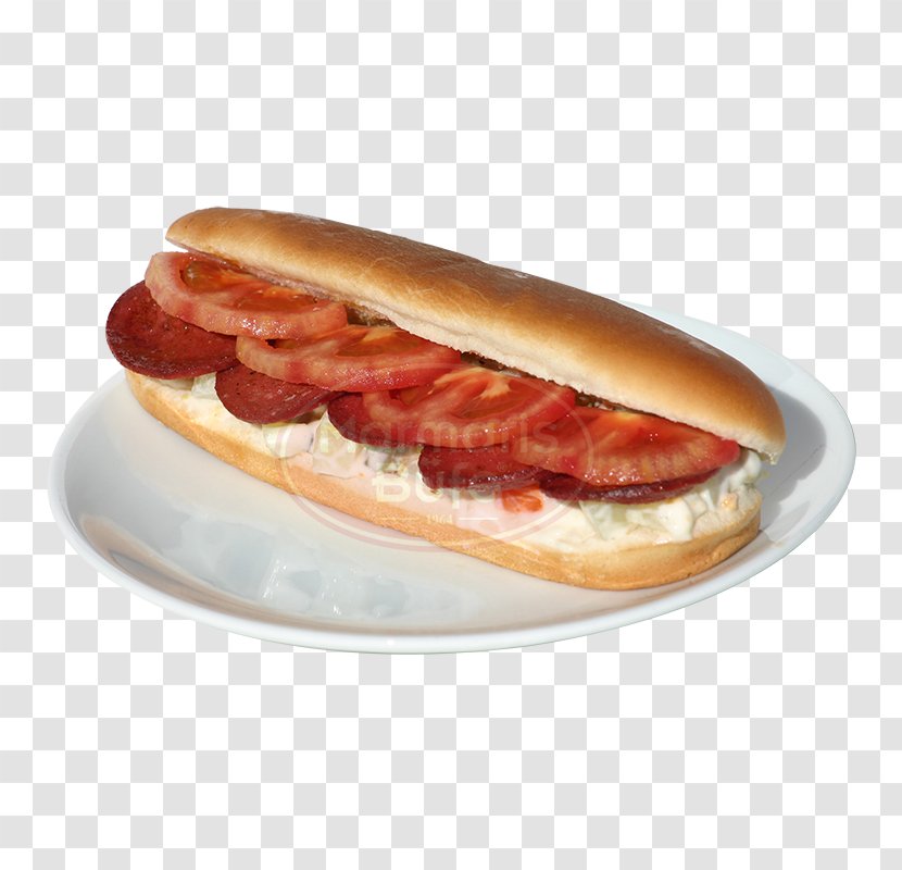 Breakfast Sandwich Ham And Cheese Bocadillo Montreal-style Smoked Meat Submarine - Montrealstyle - Hot Dog Transparent PNG