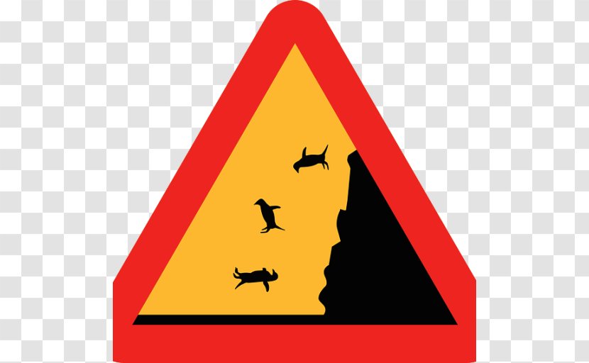 Traffic Sign Warning Road Clip Art - Madagascar Penguins Transparent PNG