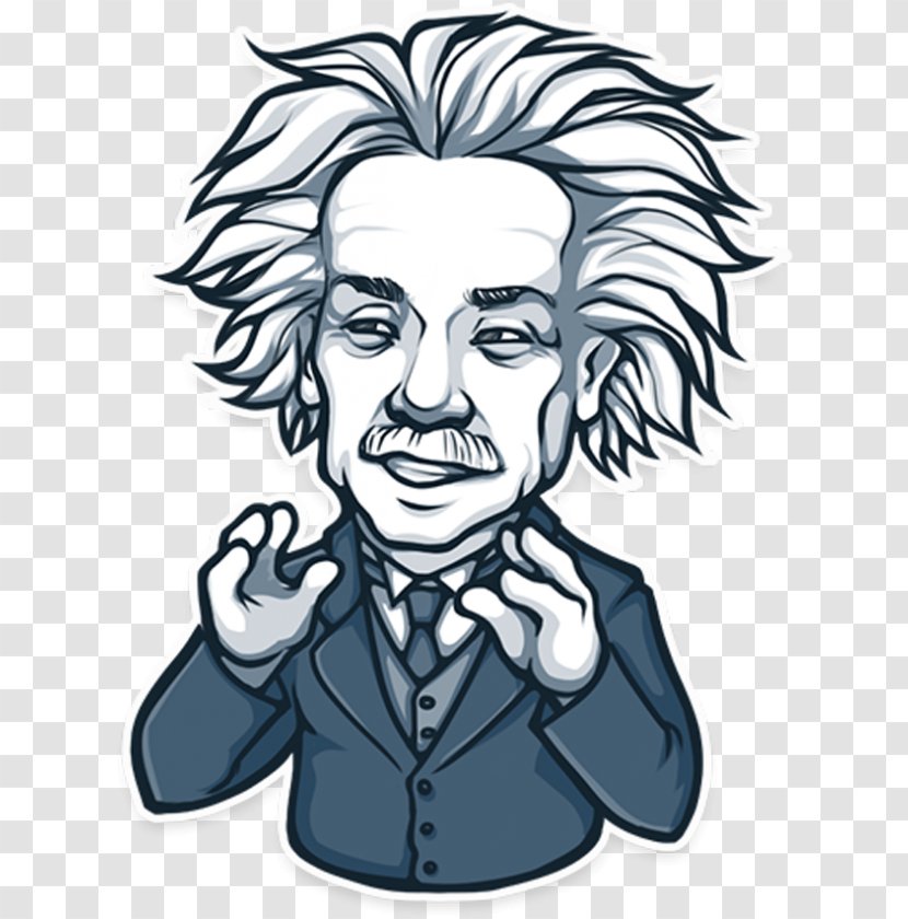 Albert Einstein Quotes Sticker Einstein's Brain Decal - Tree - Scientist Transparent PNG