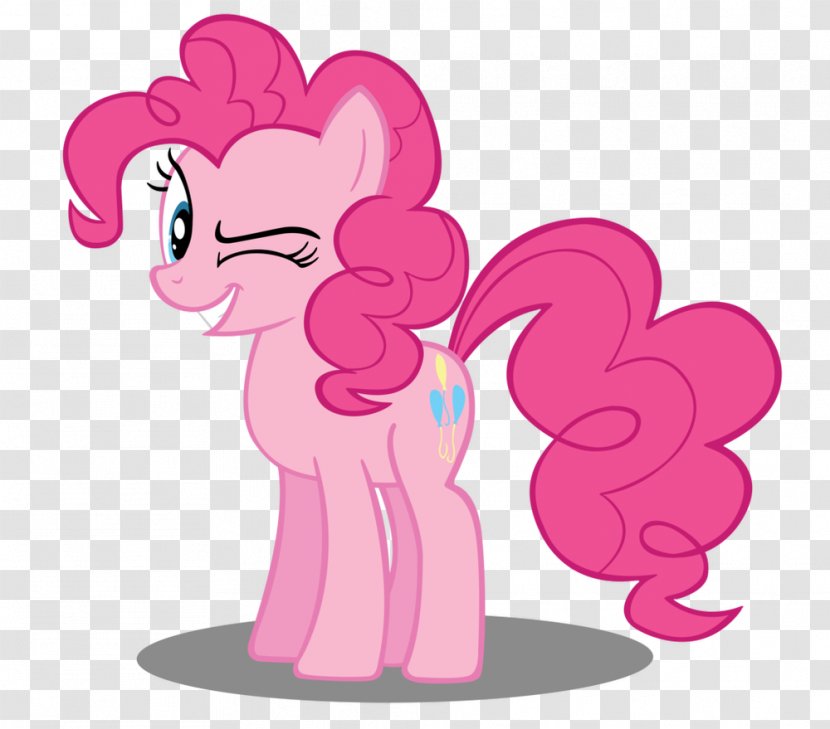 Pinkie Pie Applejack Rainbow Dash Rarity Pony - Cartoon Transparent PNG