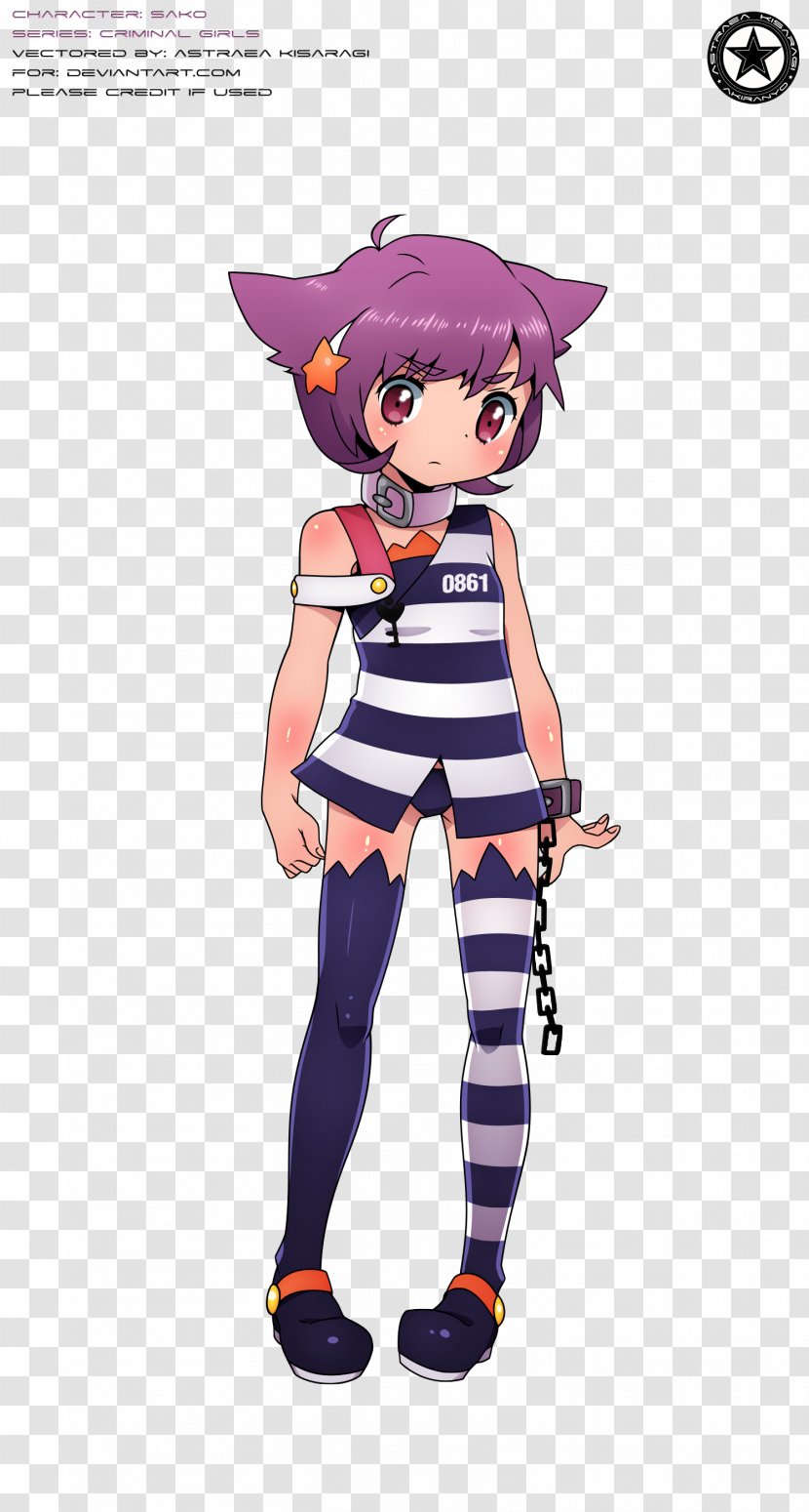 Crime Drawing Character TV Tropes Sentence - Heart - Criminal Girls Invite Only Transparent PNG