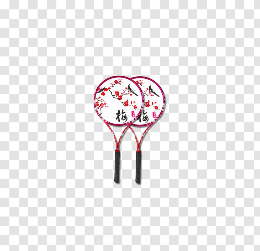 Racket Tennis - Flower Transparent PNG