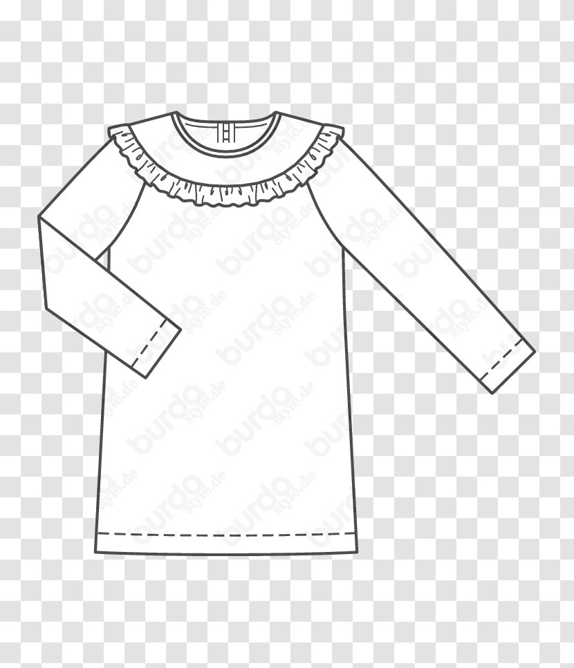 T-shirt Collar Dress Outerwear Transparent PNG