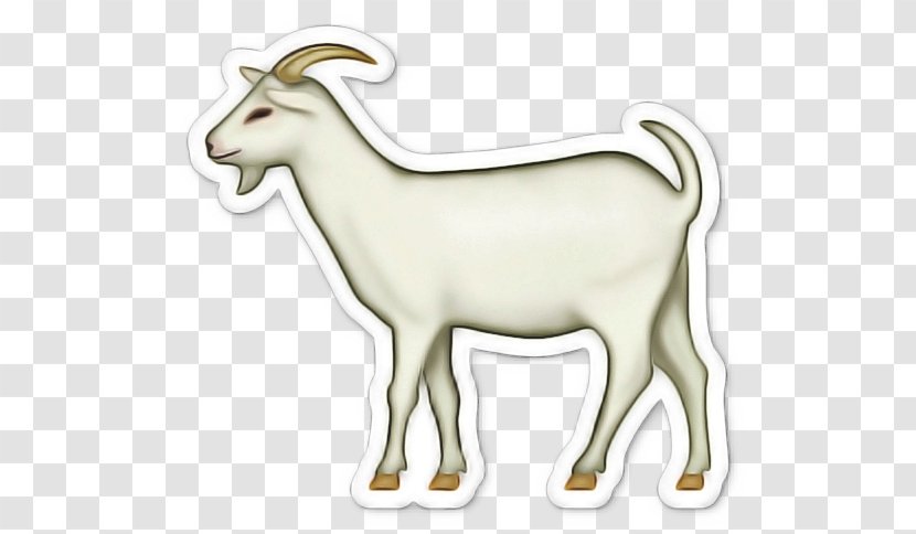 Emoji Sticker - Goatantelope - Feral Goat Wildlife Transparent PNG