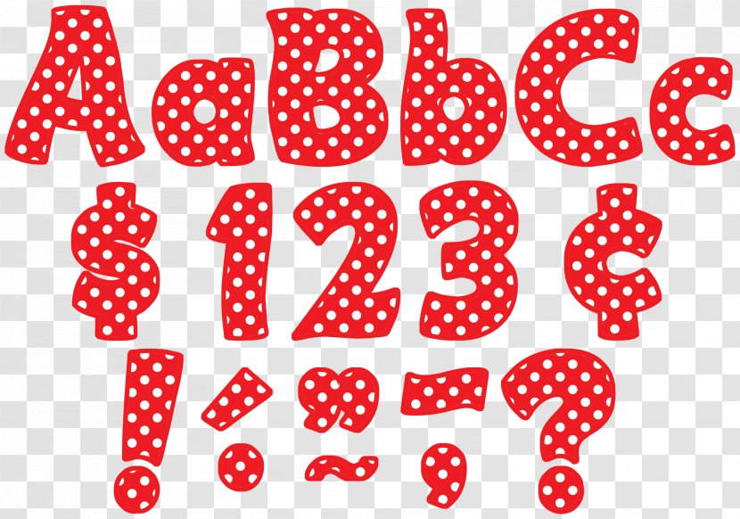 Letter Case Polka Dot Diacritic - Bulletin Board - Dots Transparent PNG