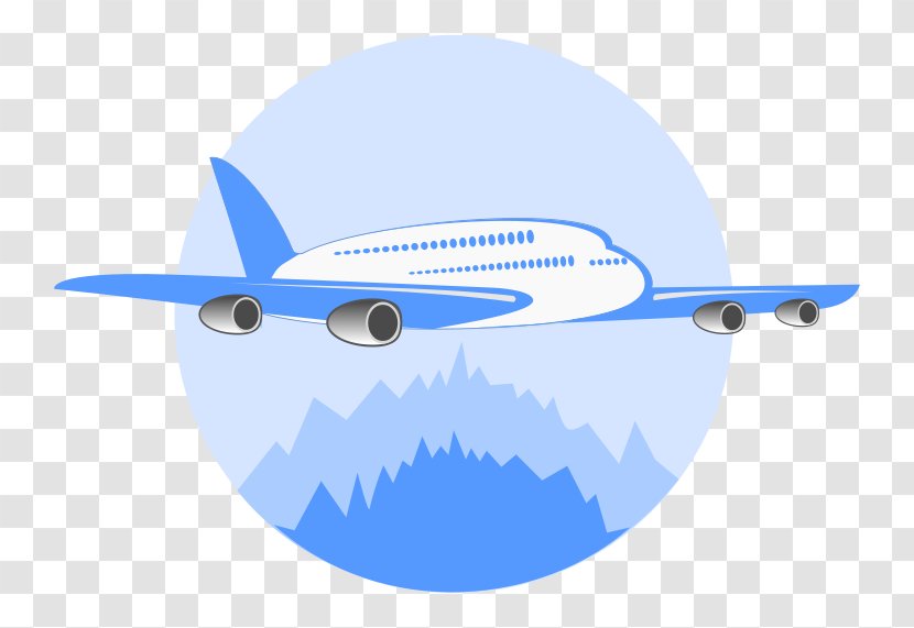 Airplane Flight Air Travel Aircraft Clip Art - Sky Transparent PNG