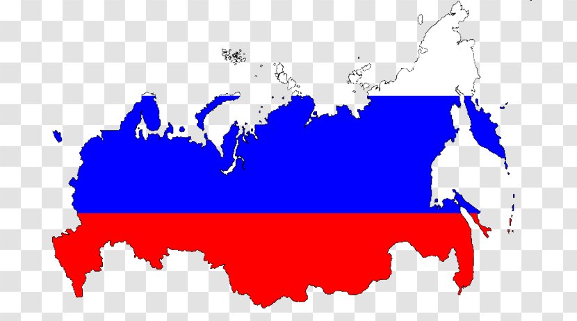Flag Of Russia Map Clip Art Transparent PNG