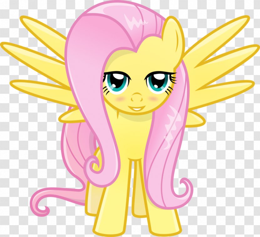 Pony Fluttershy Rainbow Dash Rarity Pinkie Pie - Cartoon - My Little Transparent PNG