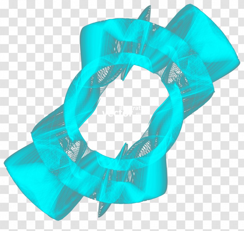 Euclidean Vector Three-dimensional Space - Threedimensional - Abstract Blue Transparent PNG