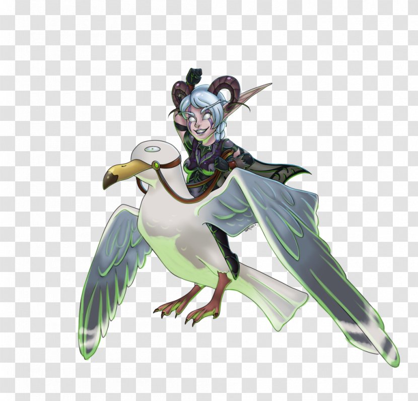 Illustration Costume Design Beak Figurine - Legendary Creature - Illidan Transparent PNG