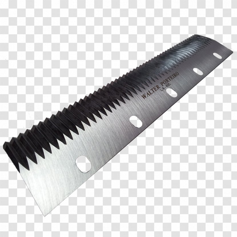 Knife Blade Machine Steel Cutting - Textile - Zig Zag Transparent PNG