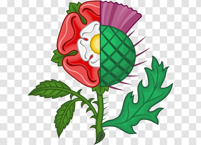 Union Of The Crowns Scotland Tudor Rose House - Fictional Character Transparent PNG