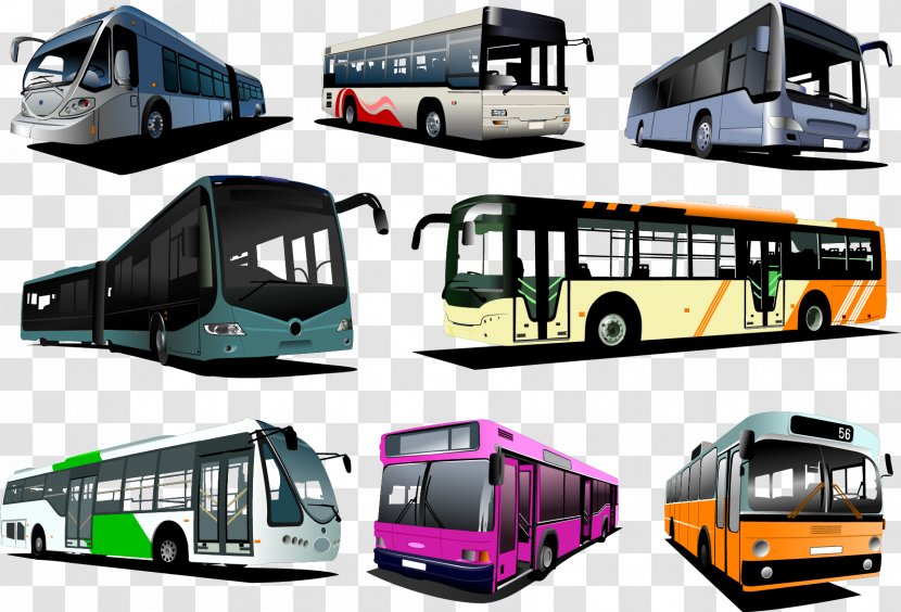 Bus Car Coach Royalty-free Transparent PNG