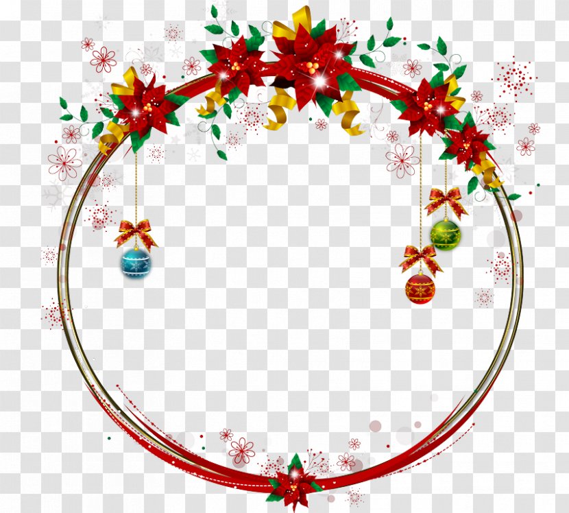 Christmas - Floral Design - Shivaji Transparent PNG