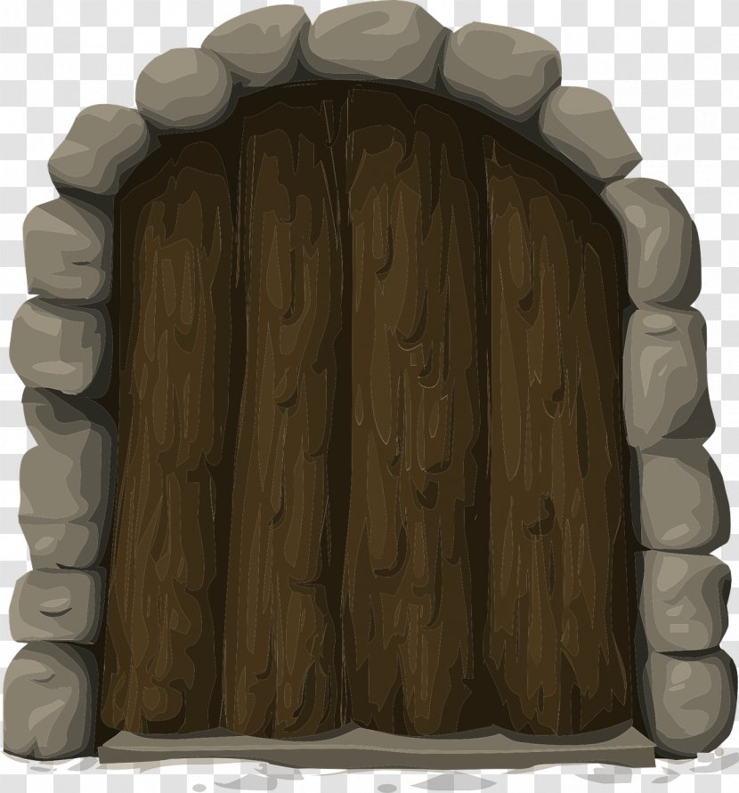 Door - Pixabay - Stone Surrounded By Wooden Doors Transparent PNG