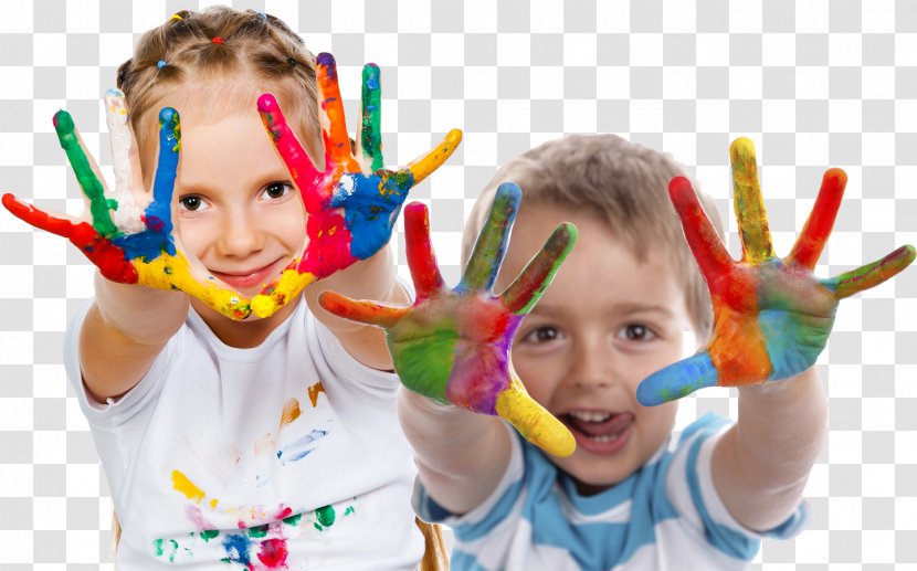 Child Painting Fingerpaint Stock Photography - Preschool Transparent PNG