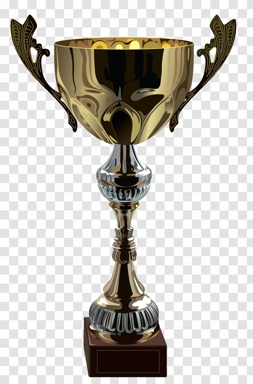 Trophy Medal Clip Art - Gold - Golden Cup Transparent PNG