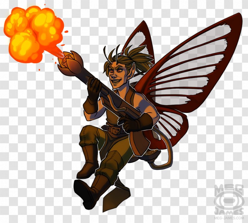 Insect Fairy Cartoon - Invertebrate Transparent PNG