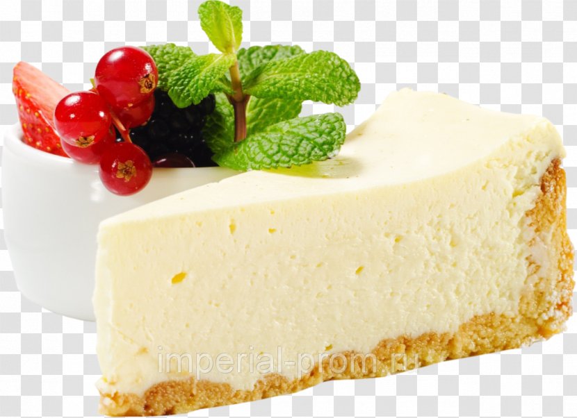 Cheesecake Cream Butter Cake Dessert - Frozen Transparent PNG