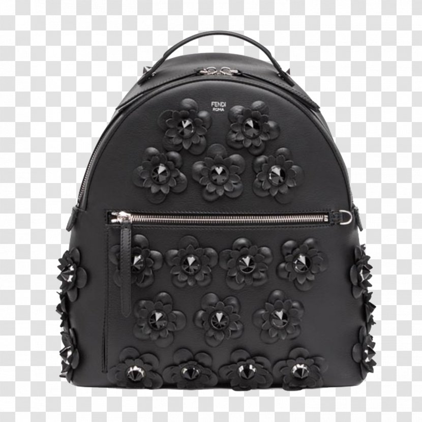 Chanel Fendi Handbag Backpack - FENDI Fashion Lady Pattern Transparent PNG
