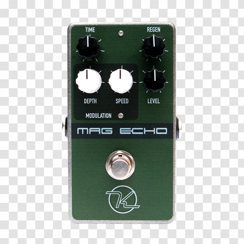 Keeley Magnetic Echo Delay Effects Processors & Pedals Electronics - Electric Guitar - Accessory Transparent PNG
