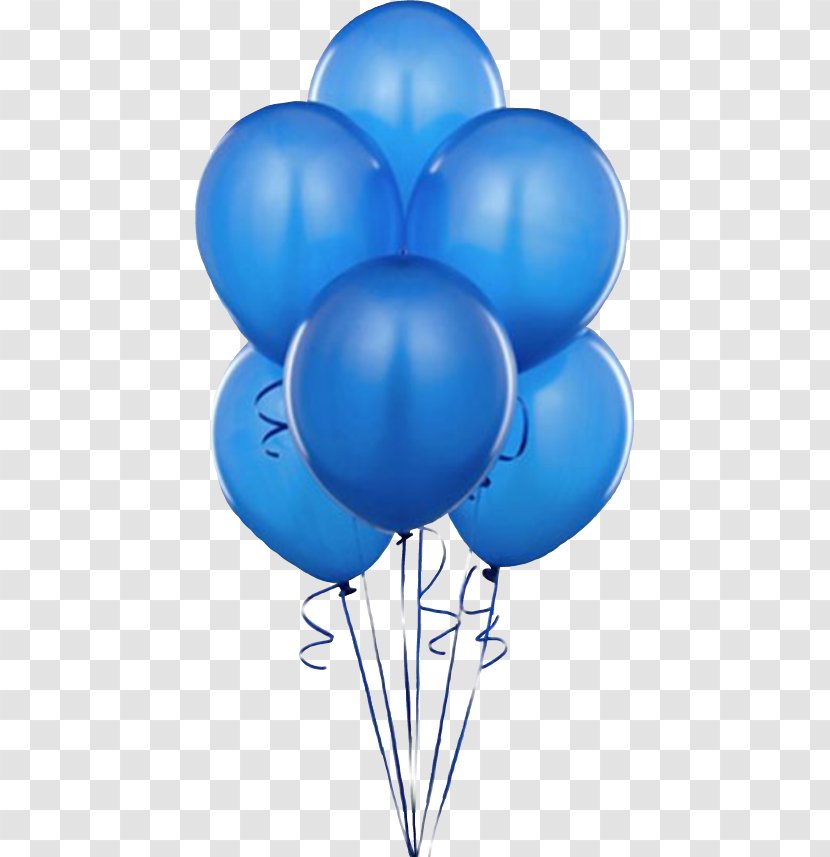 Balloon Navy Blue Flower Bouquet Party - Wedding Anniversary Transparent PNG
