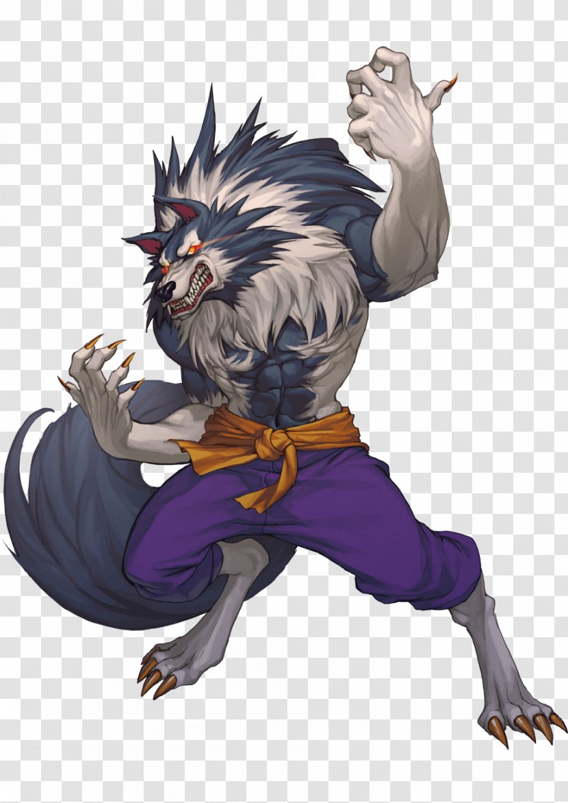 Werewolf Darkstalkers: The Night Warriors Warriors: Darkstalkers' Revenge Darkstalkers 3 Jon Talbain - Combo - Clench Transparent PNG