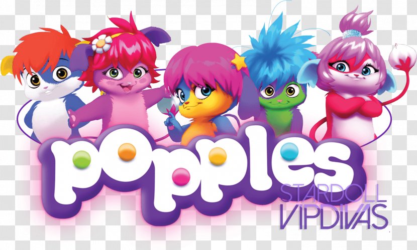 Popples Television Show Stuffed Animals & Cuddly Toys - Pink Transparent PNG