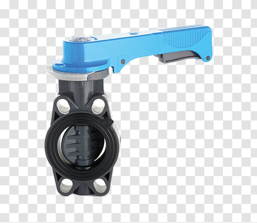 Butterfly Valve Diaphragm Ball Nominal Pipe Size - Polyvinyl Chloride - Wafer Transparent PNG