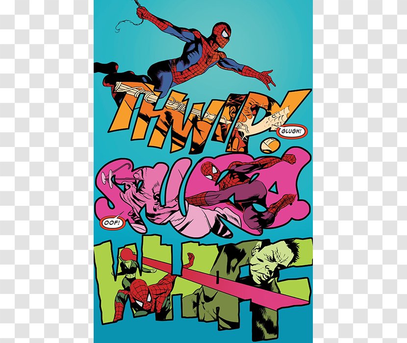 Comics Superhero Cartoon - Text - Spider Man Colour In Transparent PNG