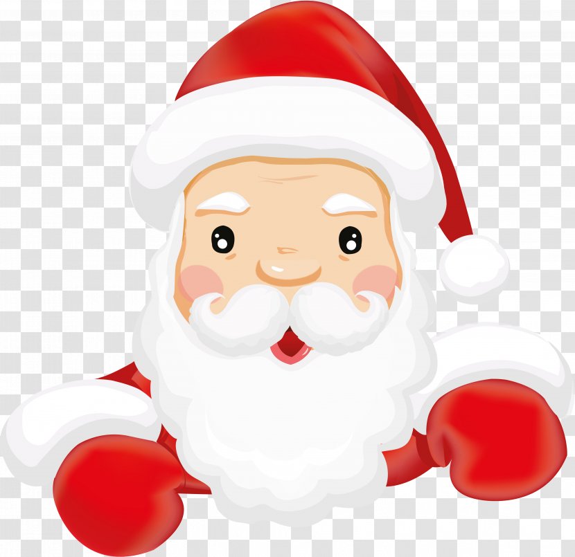 Santa Claus Ded Moroz Reindeer Christmas Clip Art Transparent PNG
