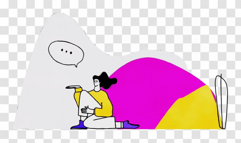Cartoon Character Yellow Headgear Meter Transparent PNG