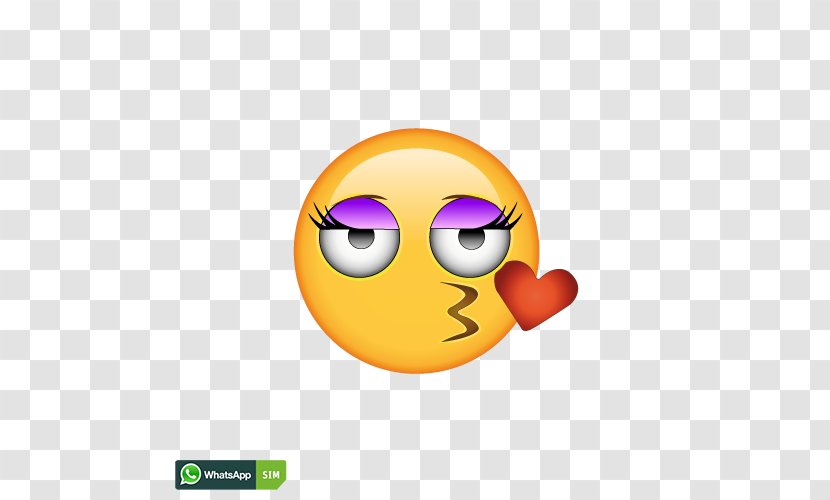 Smiley Emoticon Heart - Love Transparent PNG