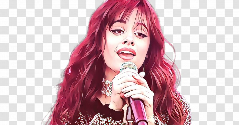 Microphone - Red Hair - Coloring Transparent PNG