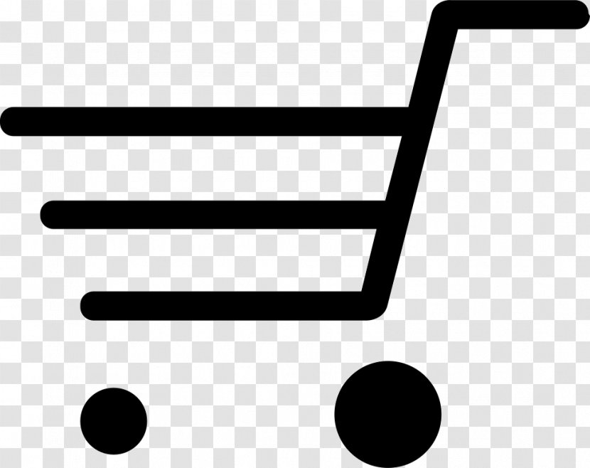 Angle Line Black & White - Brand - M Product Design FontShopping Cart Icon Button Transparent PNG