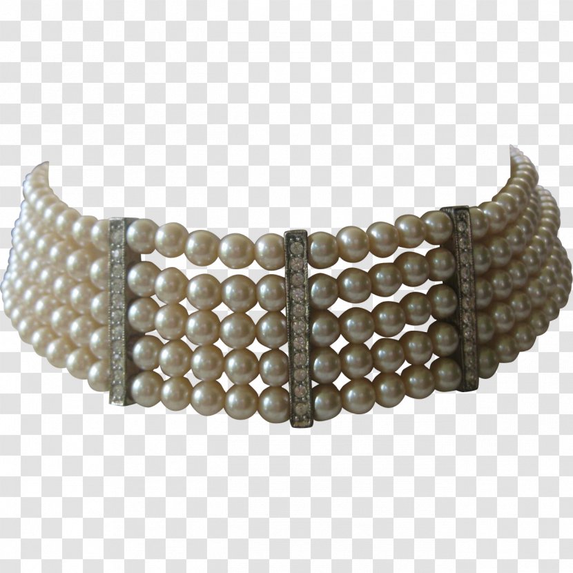 Bracelet Choker Pearl Necklace Jewellery - Imitation - Jewelry Rhinestone Transparent PNG