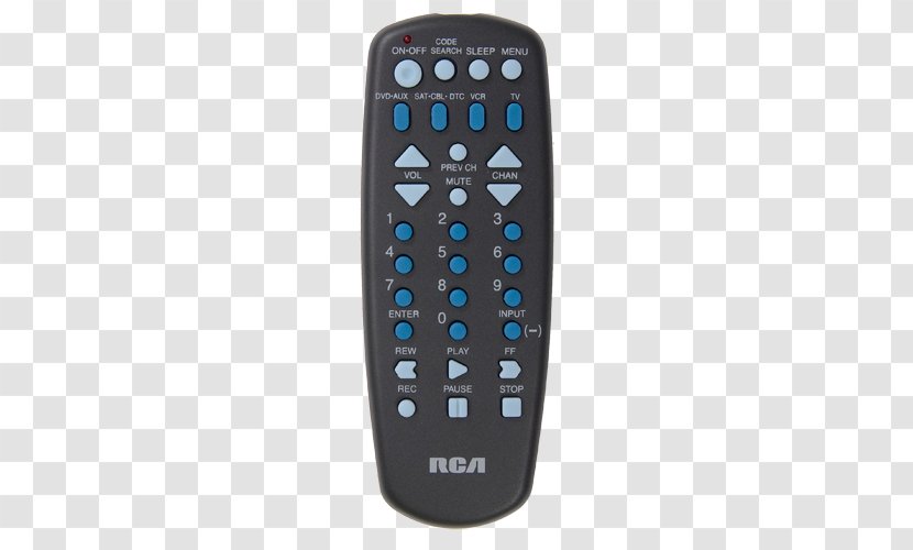 Remote Controls Universal RCA Electronics Television - Rca Rcrn04gr - Vcr Day Transparent PNG