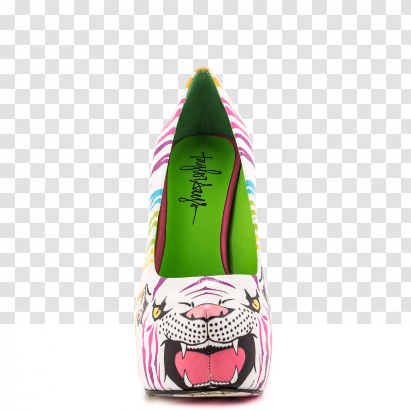 High-heeled Shoe Rainbow Shops Footwear - Ferocious Tiger Transparent PNG