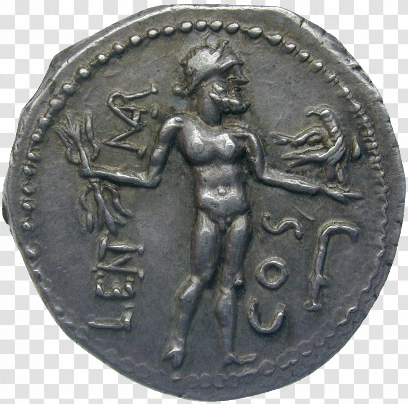 Caesar's Civil War Battle Of Pharsalus 48 BC Roman Republic Coin - Gnaeus Pompeius Transparent PNG