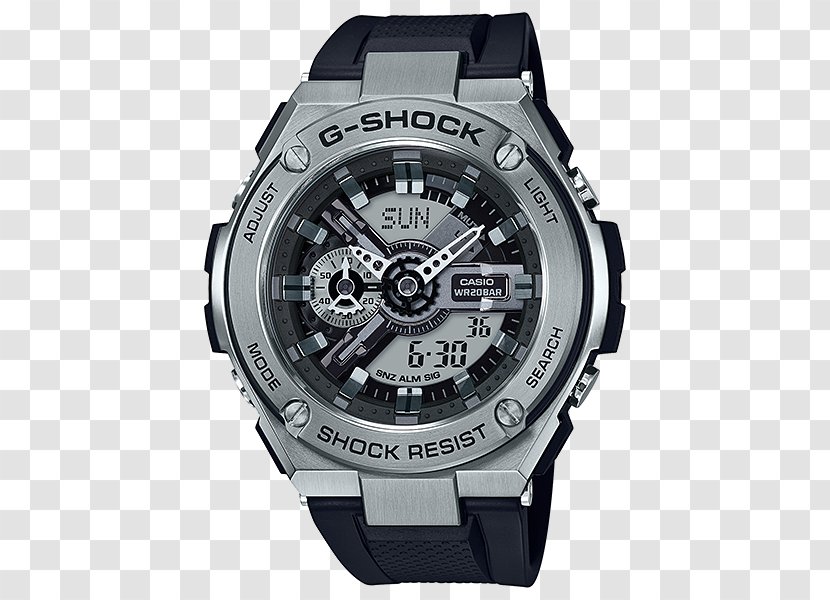 Casio G-Shock GST-B100 Shock-resistant Watch Jewellery Transparent PNG