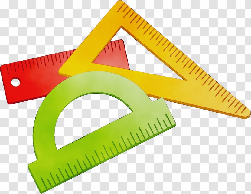 Office Ruler Tool Triangle Transparent PNG