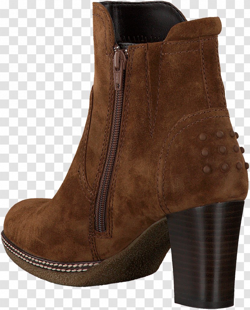 Boot Shoe Suede Footwear Leather - Cognac Transparent PNG