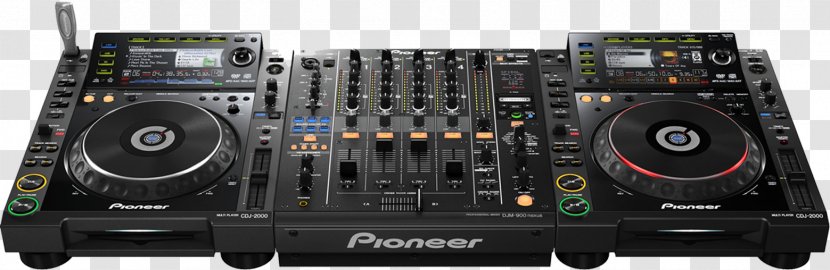 CDJ-2000 DJ Mixer Disc Jockey Audio Mixers - Silhouette - Gopro Cameras Transparent PNG