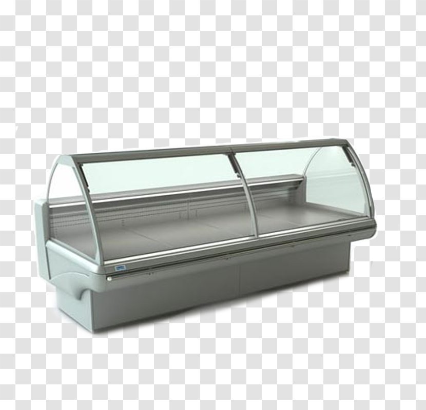 Display Case Glass Furniture Refrigerator Refrigeration - Rectangle Transparent PNG