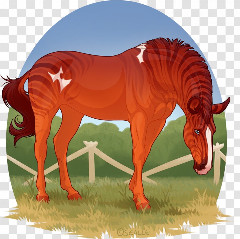 Mustang Stallion DeviantArt Artist - Livestock - Red Fell Pony Transparent PNG