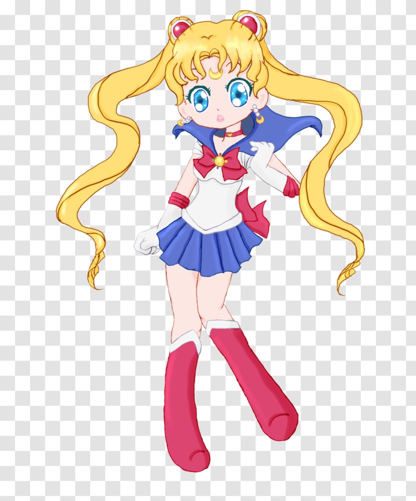 Clothing Costume Design Cartoon - Silhouette - Sailor Moon Transparent PNG