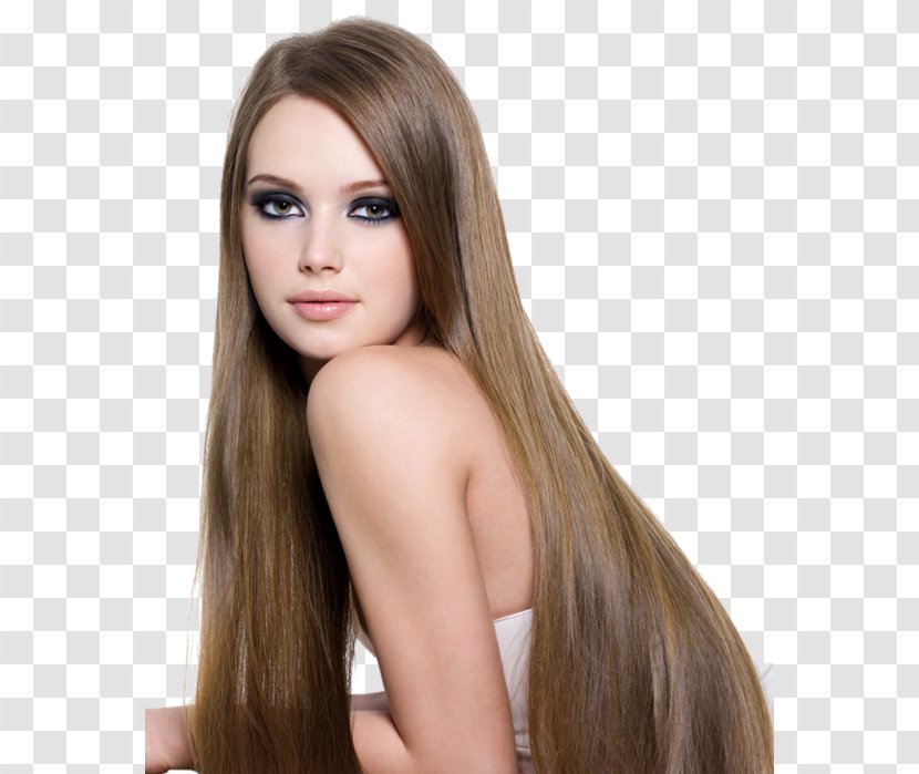 Hairstyle Fashion Long Hair Beauty Parlour - Face Transparent PNG